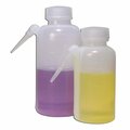 Frey Scientific Polyethylene Unitary Wash Bottles, 500 mL, Translucent, Pack of 4, 4PK 36606-F